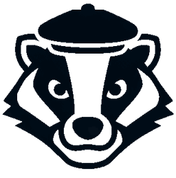 Broc badger logo
